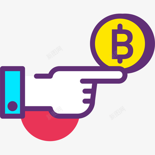 比特币加密2附魔图标svg_新图网 https://ixintu.com 加密2 比特币 附魔