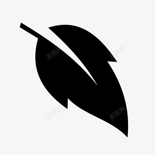 叶花草药图标svg_新图网 https://ixintu.com 叶 自然 花 草药