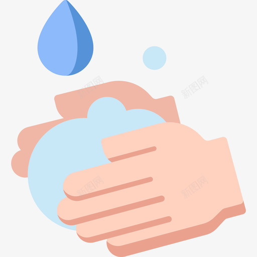 手卫生常规2扁平图标svg_新图网 https://ixintu.com 卫生常规2 扁平 手