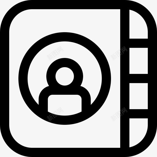 苹果苹果logos6线性图标svg_新图网 https://ixintu.com 线性 苹果 苹果logos6