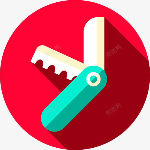 瑞士刀户外活动23直线型图标svg_新图网 https://ixintu.com 户外活动23 瑞士刀 直线型