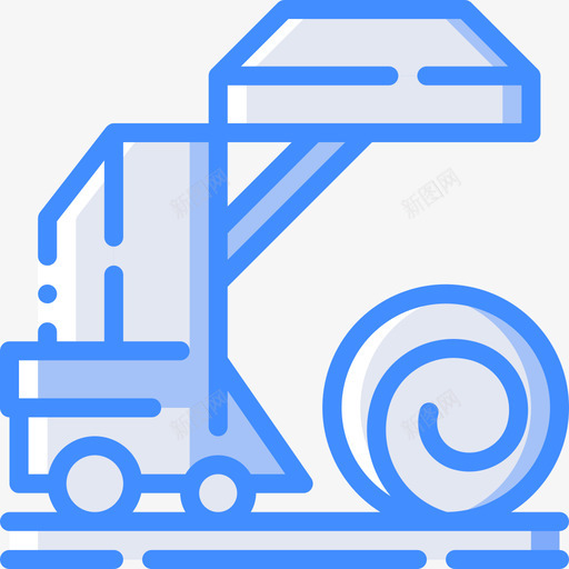 HayBale农业33蓝色图标svg_新图网 https://ixintu.com HayBale 农业33 蓝色