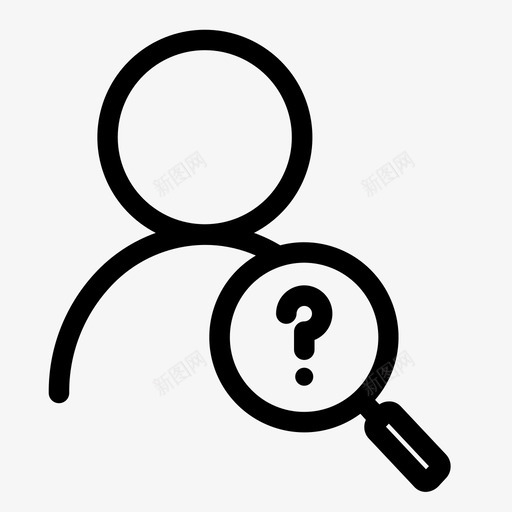 收件人未找到未找到用户图标svg_新图网 https://ixintu.com logisticdelivery 不存在 找不到 找不到用户 收件人未找到 未找到 用户