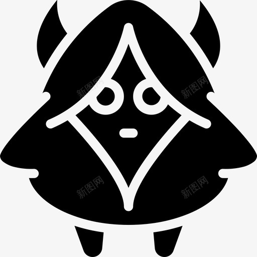 魔鬼万圣节112加油图标svg_新图网 https://ixintu.com 万圣节112 加油 魔鬼