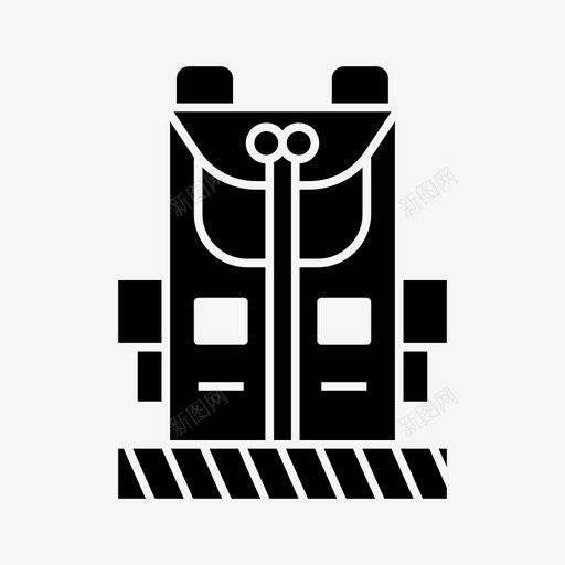 探险包背包袋子图标svg_新图网 https://ixintu.com 书包 探险包 背包 袋子 钱包