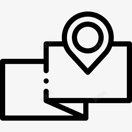 定位销位置53线性图标svg_新图网 https://ixintu.com 位置53 定位销 线性