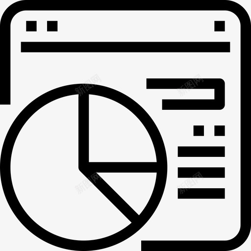 报告搜索引擎优化和营销18线性图标svg_新图网 https://ixintu.com 报告 搜索引擎优化和营销18 线性