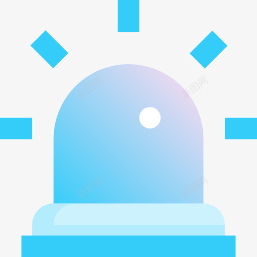警报26号医院蓝色图标svg_新图网 https://ixintu.com 26号医院 蓝色 警报