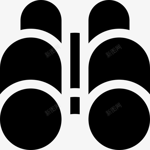 双筒望远镜帮助和支持14填充图标svg_新图网 https://ixintu.com 双筒望远镜 填充 帮助和支持14