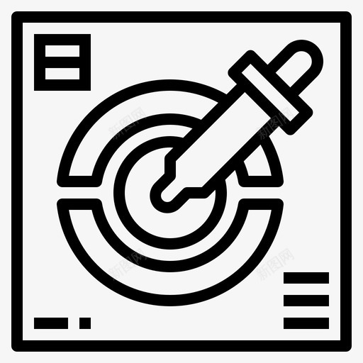 吸管颜色实验室图标svg_新图网 https://ixintu.com 吸管 实验室 工具 网页设计 颜色