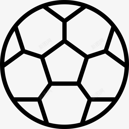 球接口69线性图标svg_新图网 https://ixintu.com 接口69 球 线性