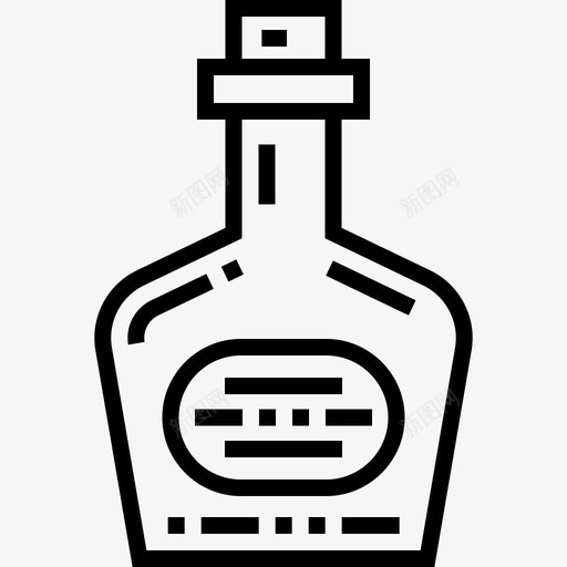朗姆酒野生西部29直系图标svg_新图网 https://ixintu.com 朗姆酒 直系 野生西部29