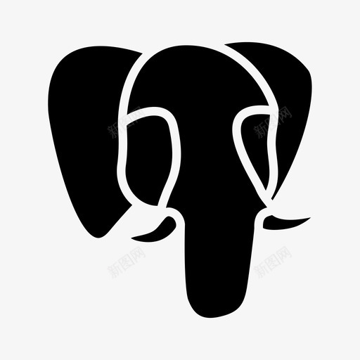 PostgreSQLsvg_新图网 https://ixintu.com PostgreSQL