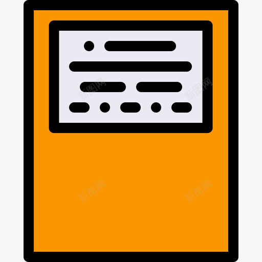 作业手册返校52线条颜色图标svg_新图网 https://ixintu.com 作业手册 线条颜色 返校52