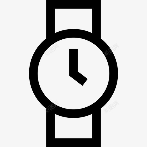腕表商城10直系图标svg_新图网 https://ixintu.com 商城10 直系 腕表