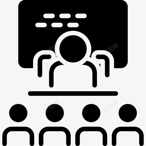 解释登船破译图标svg_新图网 https://ixintu.com 人们 劝诫 登船 破译 解码 解释