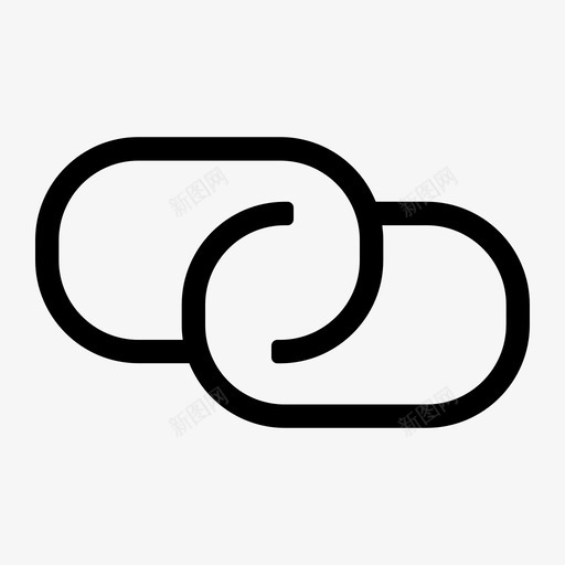 链接连接合作伙伴图标svg_新图网 https://ixintu.com 关系 合作伙伴 用户界面和网页设计图标 连接 链接