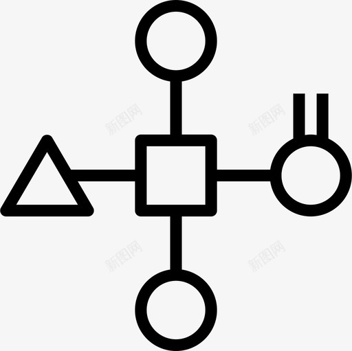 分子生酮饮食线性图标svg_新图网 https://ixintu.com 分子 生酮饮食 线性