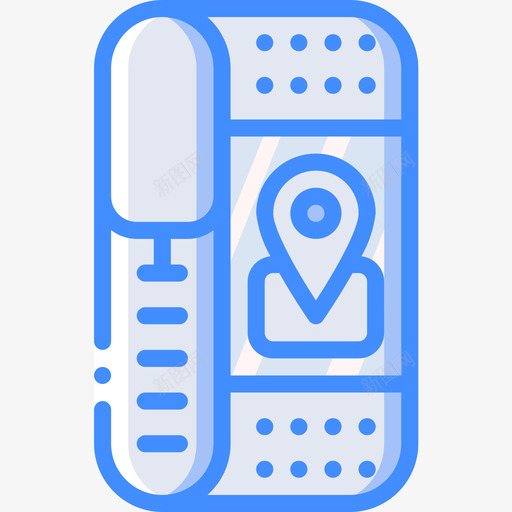智能手表智能手表3蓝色图标svg_新图网 https://ixintu.com 智能手表 智能手表3 蓝色