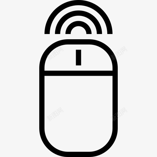 计算机鼠标计算机硬件8线性图标svg_新图网 https://ixintu.com 线性 计算机硬件8 计算机鼠标