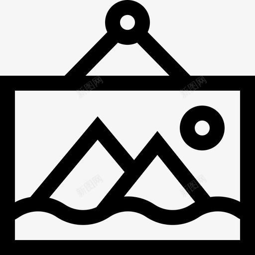 艺术荷兰3直线图标svg_新图网 https://ixintu.com 直线 艺术 荷兰3