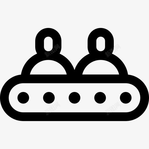 输送机工业过程21线性图标svg_新图网 https://ixintu.com 工业过程21 线性 输送机