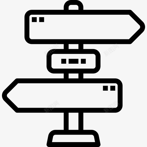 标志地址2直线图标svg_新图网 https://ixintu.com 地址2 标志 直线