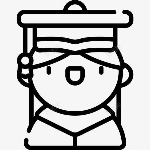 毕业毕业4直系图标svg_新图网 https://ixintu.com 毕业 毕业4 直系