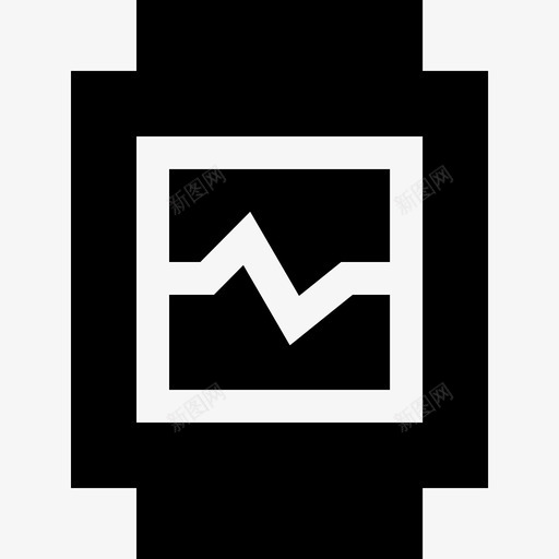 手表健身器材24填充图标svg_新图网 https://ixintu.com 健身器材24 填充 手表