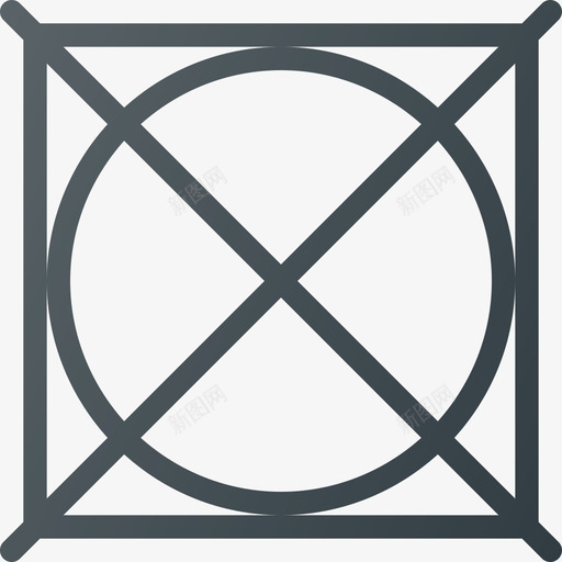 烘干纺织品护理3线性图标svg_新图网 https://ixintu.com 烘干 纺织品护理3 线性