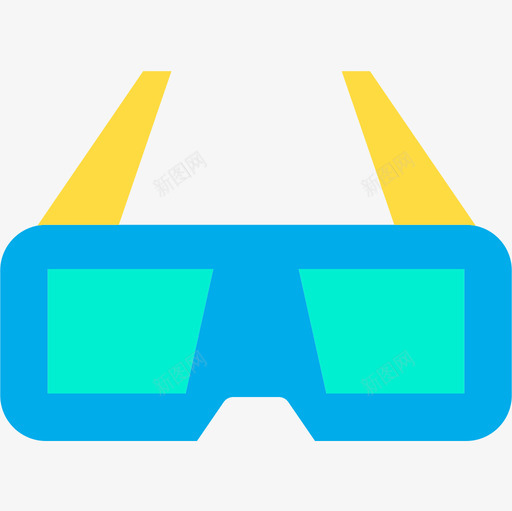 3d眼镜多媒体34平板图标svg_新图网 https://ixintu.com 3d眼镜 多媒体34 平板