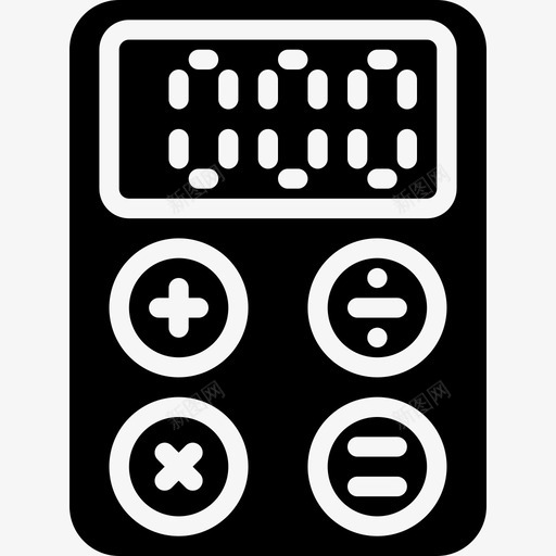 计算器基础知识29填充图标svg_新图网 https://ixintu.com 基础知识29 填充 计算器