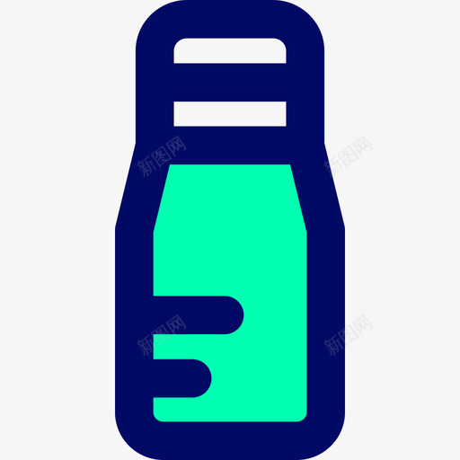 水瓶运动32绿影图标svg_新图网 https://ixintu.com 水瓶 绿影 运动32