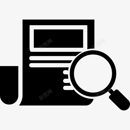报纸广告9实心图标svg_新图网 https://ixintu.com 实心 广告9 报纸