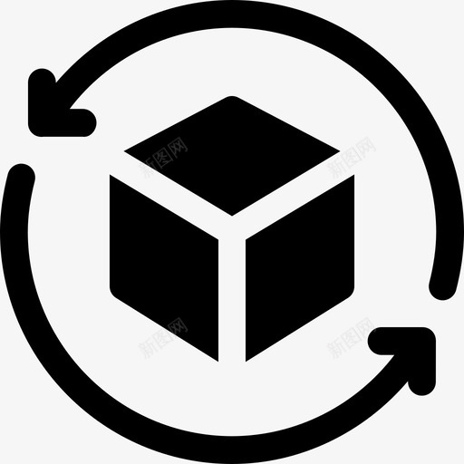 立方体3d打印10填充图标svg_新图网 https://ixintu.com 3d打印10 填充 立方体