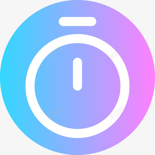 循环空气调节定时器图标svg_新图网 https://ixintu.com 循环空气调节定时器