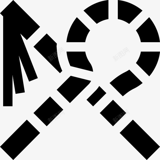克鲁克埃及3填充图标svg_新图网 https://ixintu.com 克鲁克 埃及3 填充