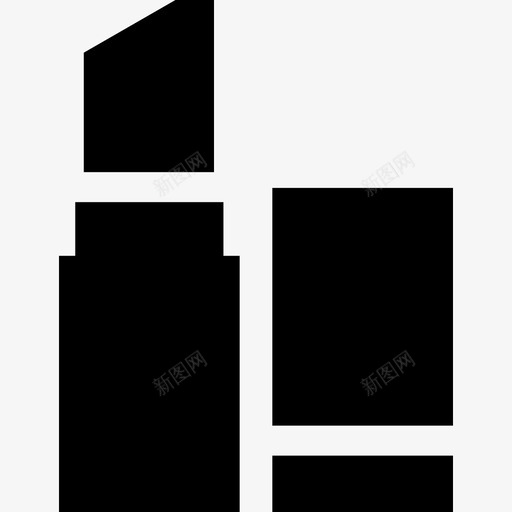 口红商场9填充型图标svg_新图网 https://ixintu.com 口红 商场9 填充型