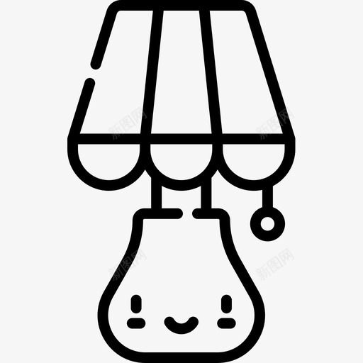 灯具酒店120线性图标svg_新图网 https://ixintu.com 灯具 线性 酒店120