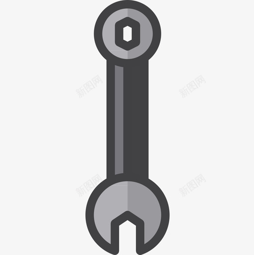 扳手42号工具线性颜色图标svg_新图网 https://ixintu.com 42号工具 扳手 线性颜色