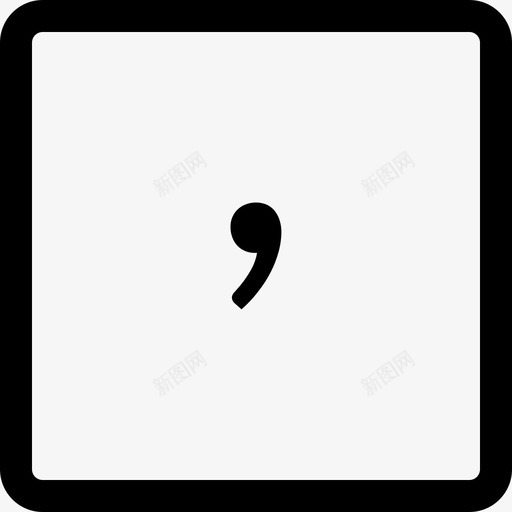 Commasvg_新图网 https://ixintu.com Comma