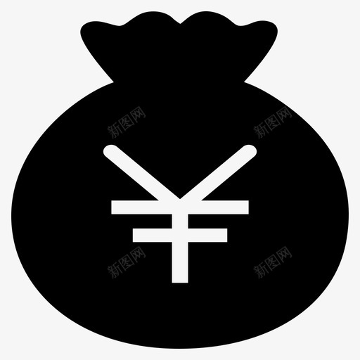 我的财富svg_新图网 https://ixintu.com 我的财富 填充