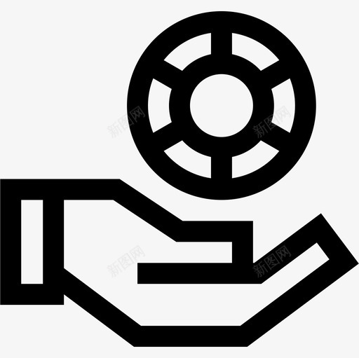 筹码赌博和赌博3直系图标svg_新图网 https://ixintu.com 直系 筹码 赌博和赌博3