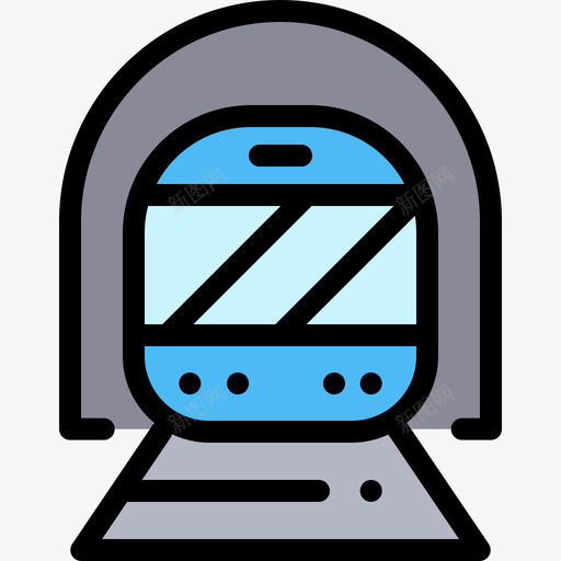 地铁公交7线路颜色图标svg_新图网 https://ixintu.com 公交7 地铁 线路颜色