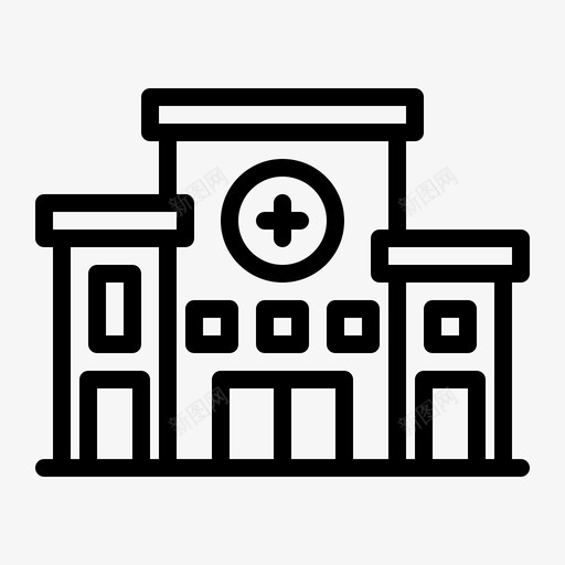 医院重症监护室医疗图标svg_新图网 https://ixintu.com 医疗 医疗和医院 医院 重症监护室