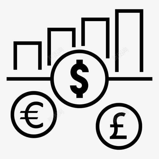 现金流动性业务货币图标svg_新图网 https://ixintu.com 业务 现金流动性 财务 货币 进度