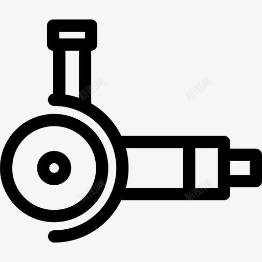 锯结构和工具2线性图标svg_新图网 https://ixintu.com 线性 结构和工具2 锯