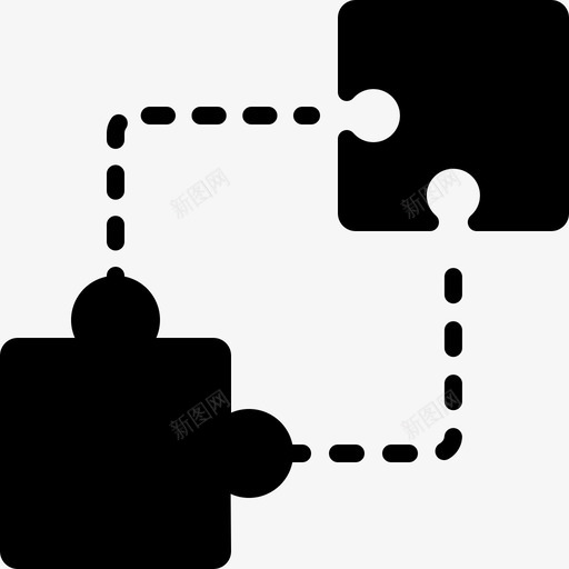 战略商业谜题图标svg_新图网 https://ixintu.com 商业 商业和经济 战略 谜题