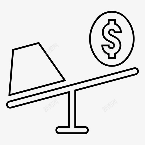 投机商业金融图标svg_新图网 https://ixintu.com 商业 外汇 投机 股票市场 金融