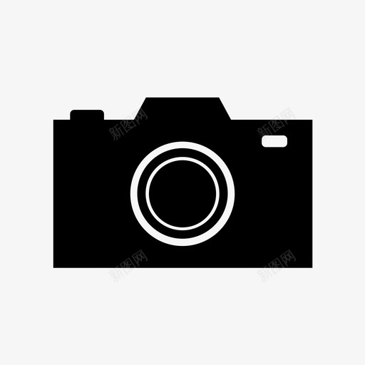 照相机商务数码图标svg_新图网 https://ixintu.com 商务 多媒体 摄影 数码 照相机